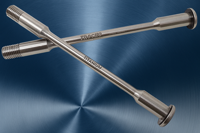 perno passante in titanio thecnoitaly