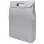 scatola-per-bottiglie-argento-effetto-skin-3-posti
