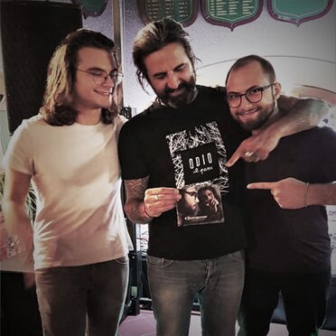 CON OMAR PEDRINI Dopo la vittoria alla Battle of the Bands, il 25/09/2019 al Franciacorta Golf Club (CorteFranca, BS)