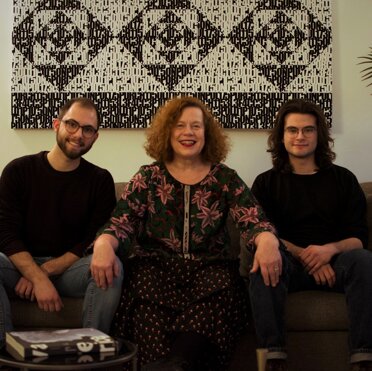 CON SARAH JANE MORRIS All'inizio del 2018 alla Torre Velasca di Milano, durante la realizzazione dell'album 