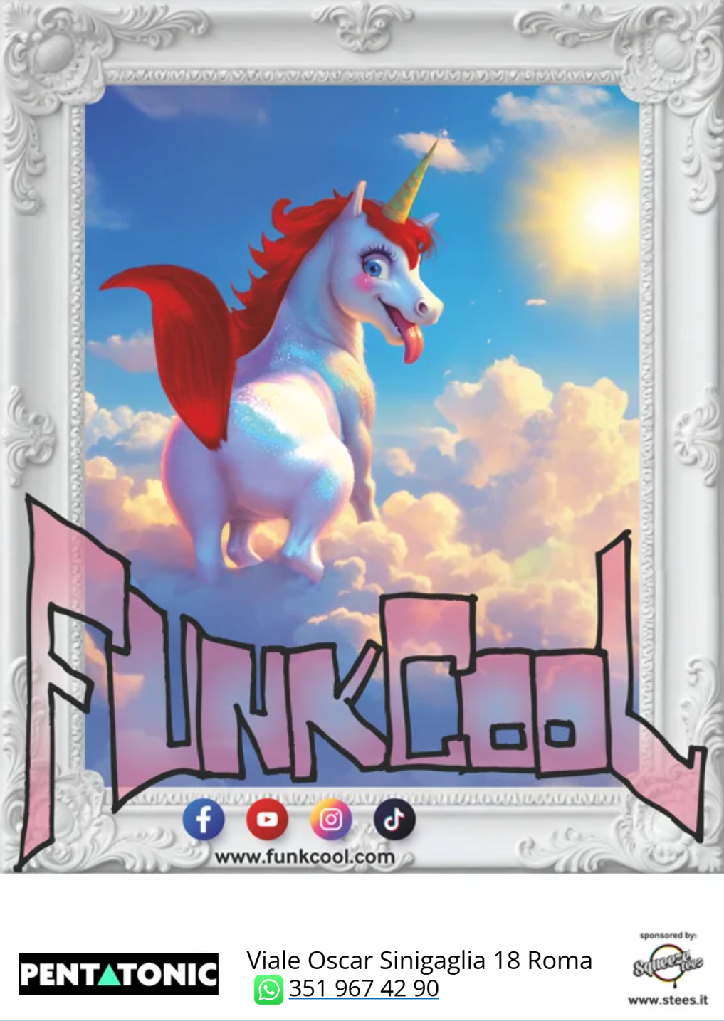 locandina evento senza data pentatonic