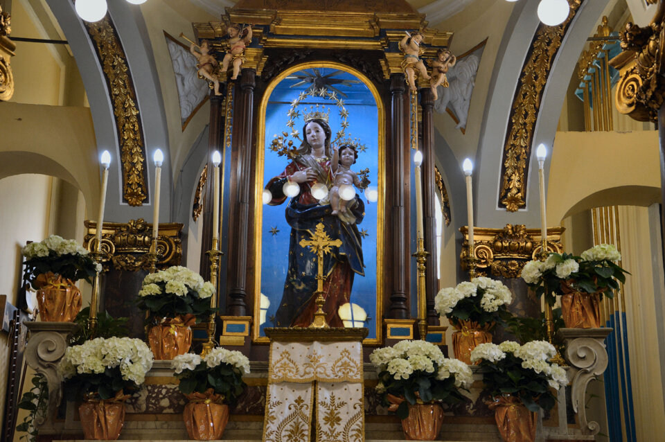 STATUA DI MARIA SS. DELL'ABBONDANZA