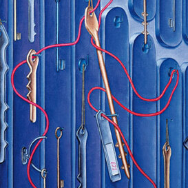 “671” 2011 Olio su tela cm 115x80