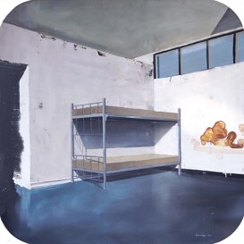 Koja 2010 Olio su tela cm 96x96 Koja 2010 Olio su tela cm 96x96