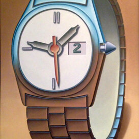 Carpe diem 1974 Olio su tela cm 90x70