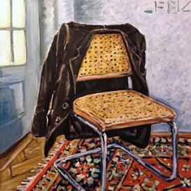 Jacke 1984 Olio su tela cm 60x60 Jacke 1984 Olio su tela cm 60x60