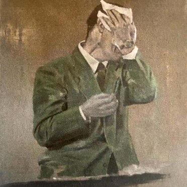 Senza titolo 2014 Olio su tela cm 85x50