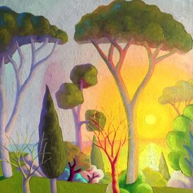 Alba 1985 Olio su tela cm 80x70 Alba 1985 Olio su tela cm 80x70