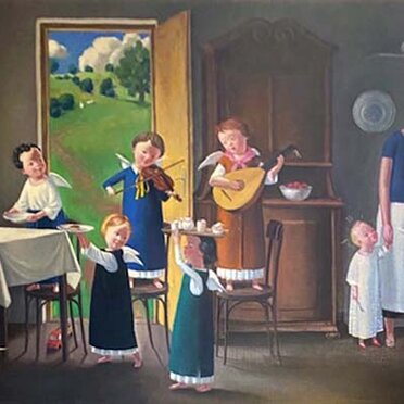 Senza titolo 2005 Olio su tela cm 75x110 Senza titolo 2005 Olio su tela cm 75x110