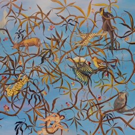 Abitante di Qui 2020 80x100cm Abitante di Qui 2020 80x100cm