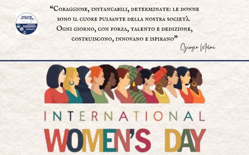 8 MARZO 2025 - GIORNATA INTERNAZIONALE DELLA DONNA