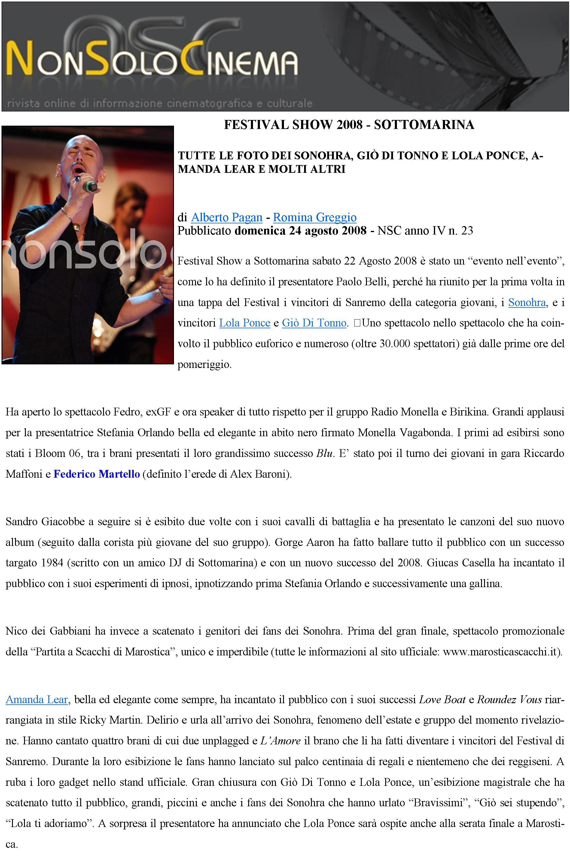 Festival Show a Sottomarina
