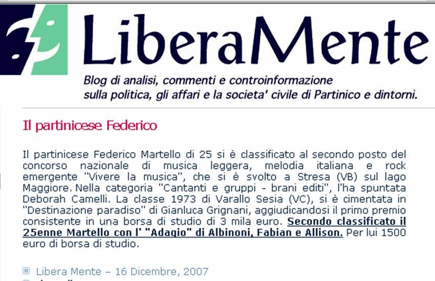 Il partinicese Federico Il partinicese Federico