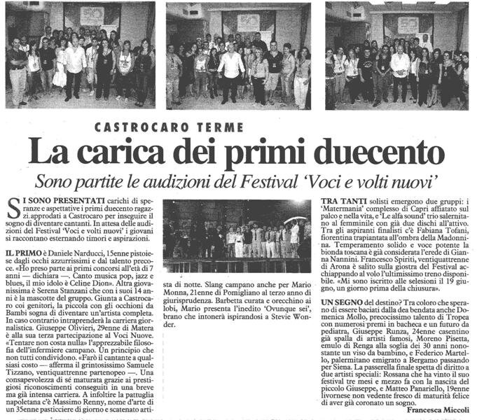 La carica dei primi duecento La carica dei primi duecento