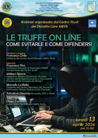 Le truffe online : come evitarle e come difendersi, webinar ore 21,00