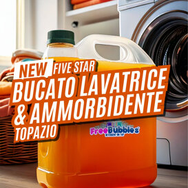 Detersivo e Ammorbidente Topazio per Bucato a mano e lavatrice