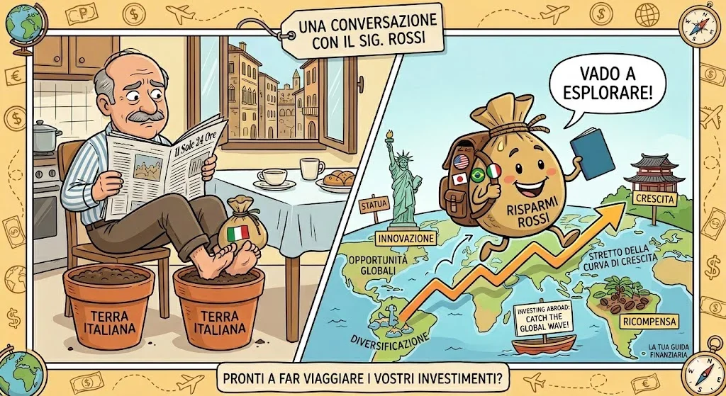 Piedi per terra, portafoglio nel mondo