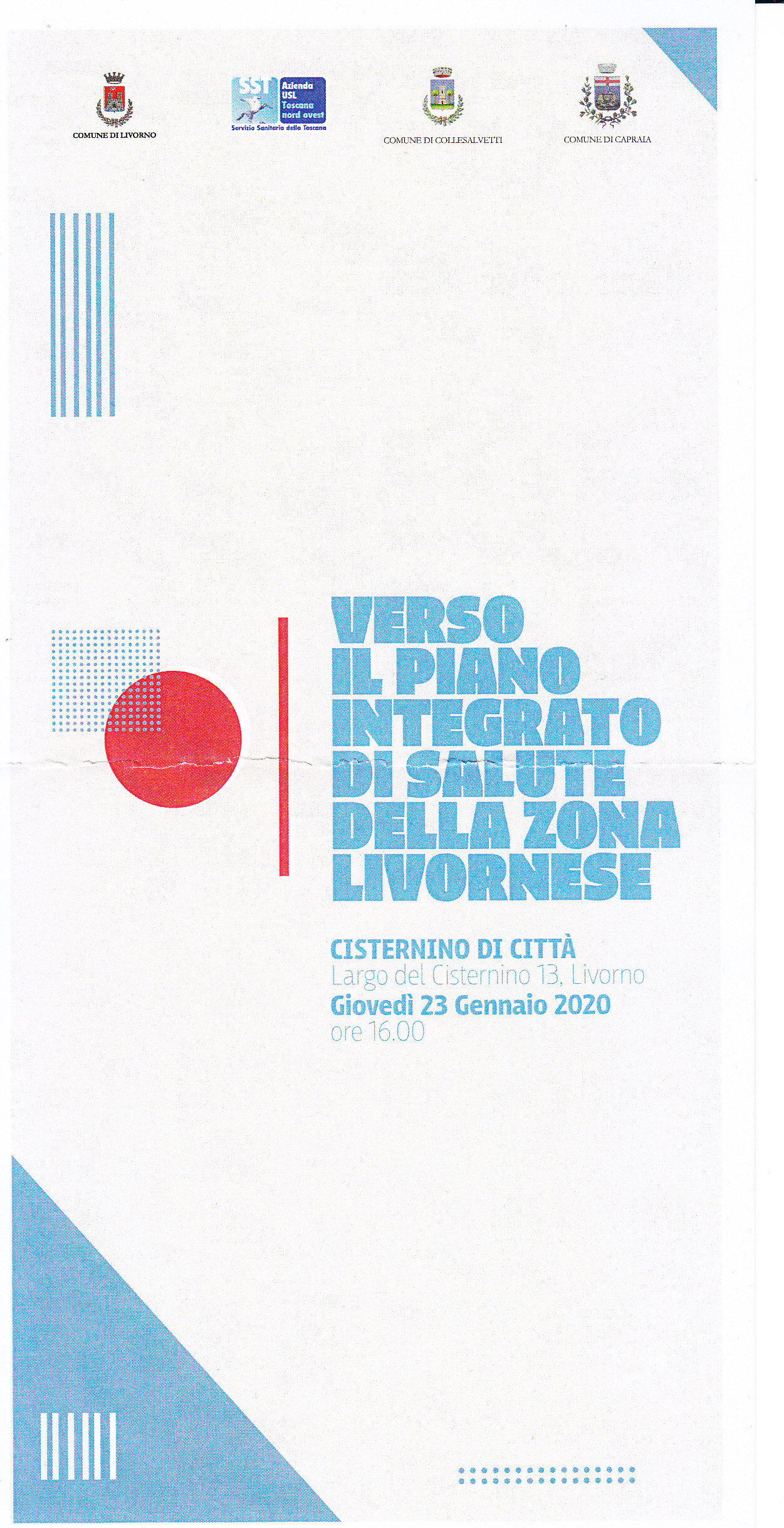 Zona Livornese, partito il percorso partecipativo del Piano Integrato di Salute (Pis)