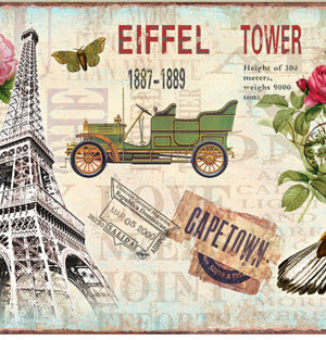 Poster di ingresso B&B Paris