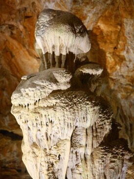 Ispinigoli Cave stalagmites Ispinigoli Cave stalagmites