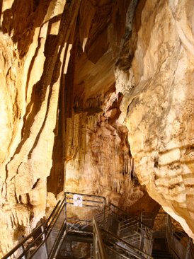 Grotta Ispinigoli scale Grotta Ispinigoli scale