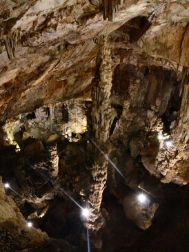 Ispinigoli Cave inside Ispinigoli Cave inside