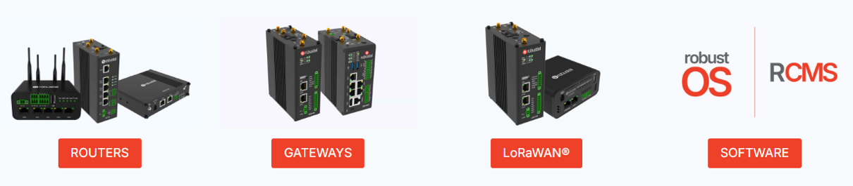 Gamma completa di router e gateway industriali Robustel per l'Industrial IoT ed Edge Computing