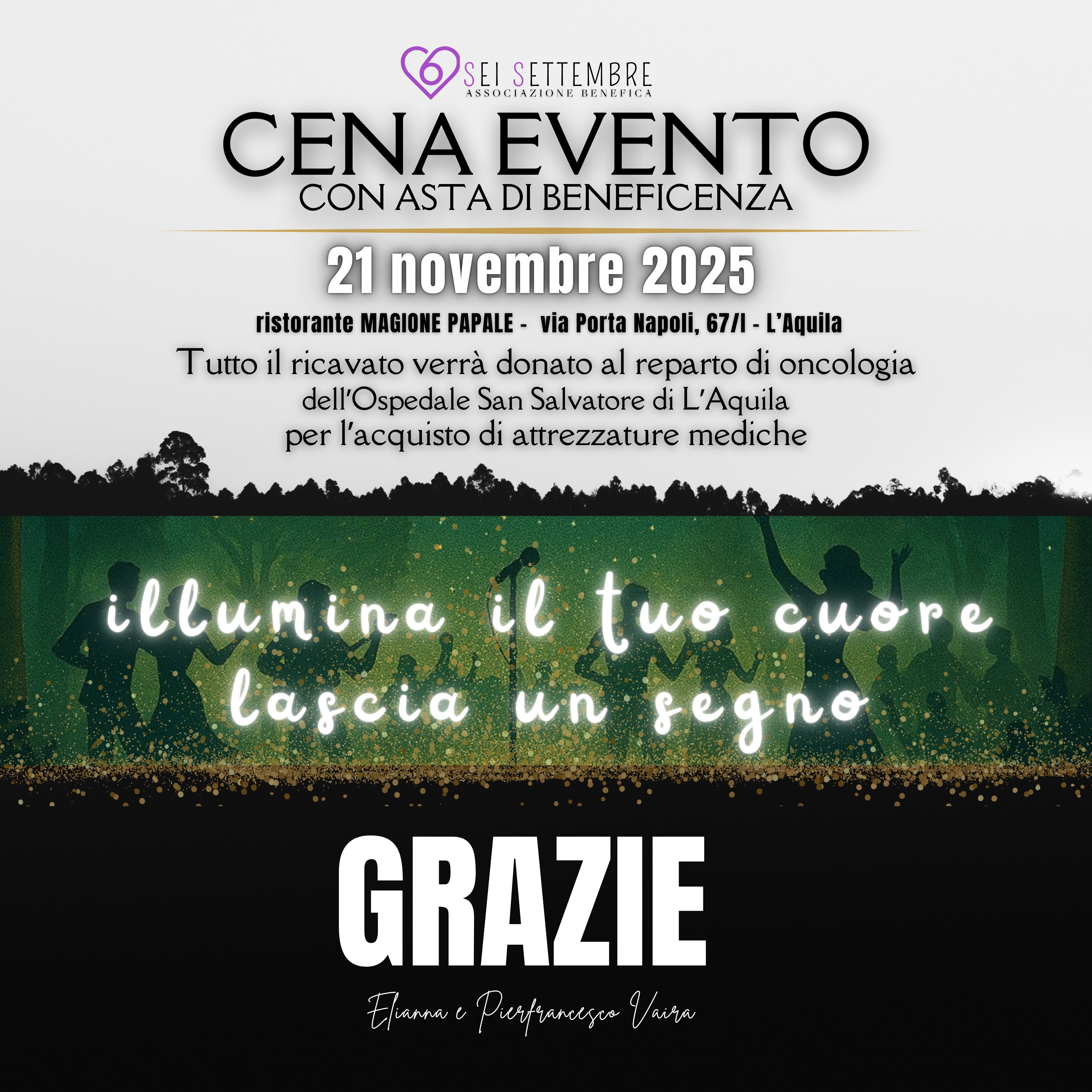 illumina il tuo cuore lascia un segno