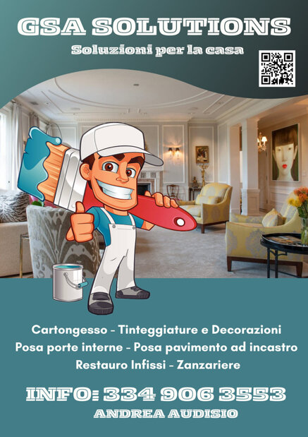 IMBIANCHINO, CARTONGESSO, DECORATORE