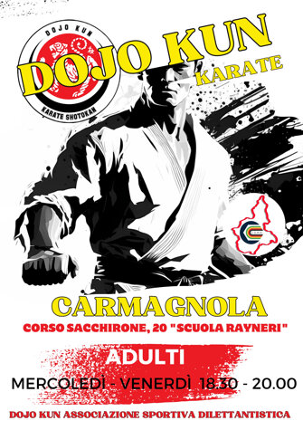 responsabile provinciale karate, federico, giraudo