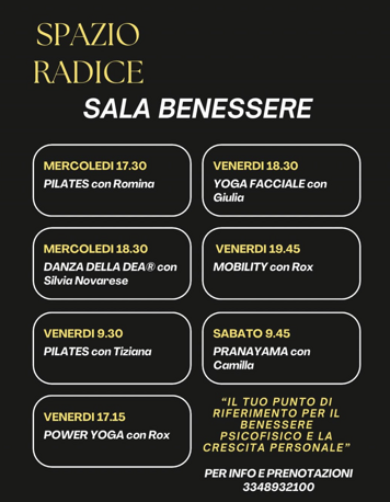 sala benessere