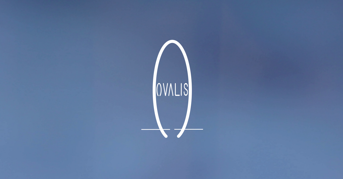 ovalis logo scritta pi piccola bianca