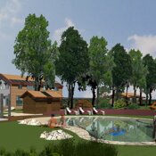 Progetto Laghetto decorativo balneabile