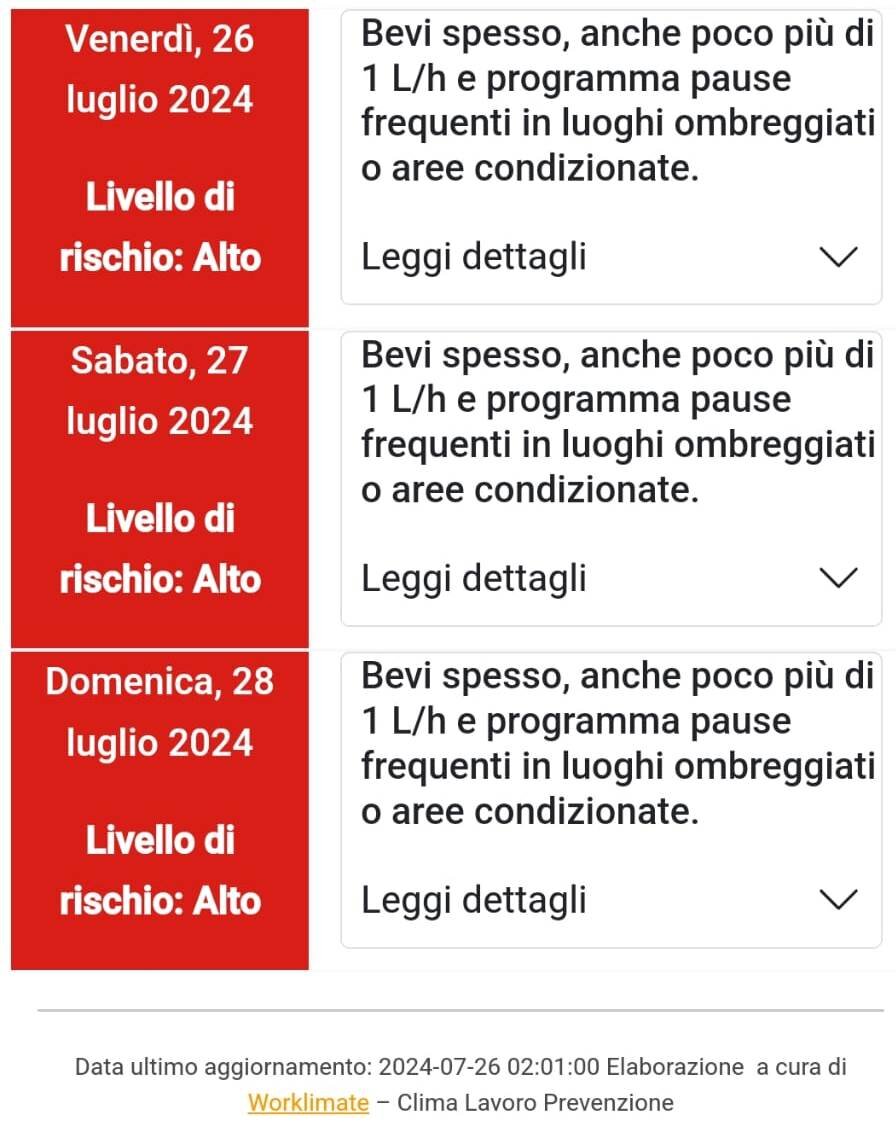 Emergenza caldo, CIA Savona: "Tutele per dipendenti e lavoratori agricoli"