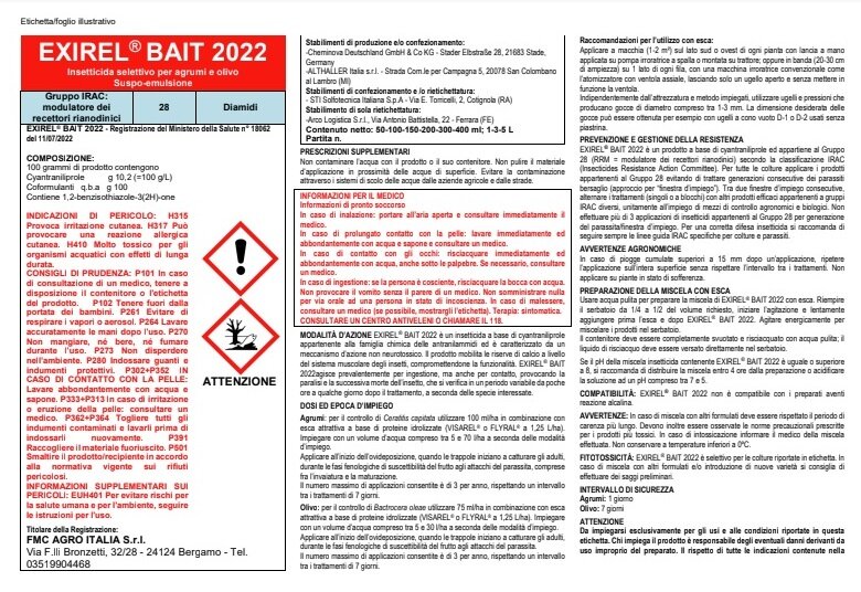 "Attract and kill", l'innovativo prodotto per la mosca dell'olio
