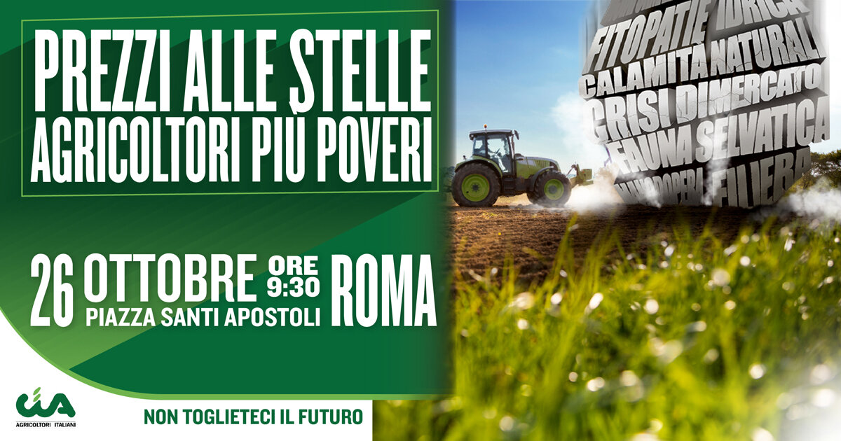 CIA Savona, mobilitazione del mondo agricolo: &ldquo;Ora risorse e certezze per l&rsquo;agroalimentare e le filiere di settore&rdquo;