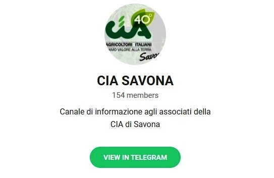 Cia Savona, comunicazione integrata per associati: agricoltura in "real time"