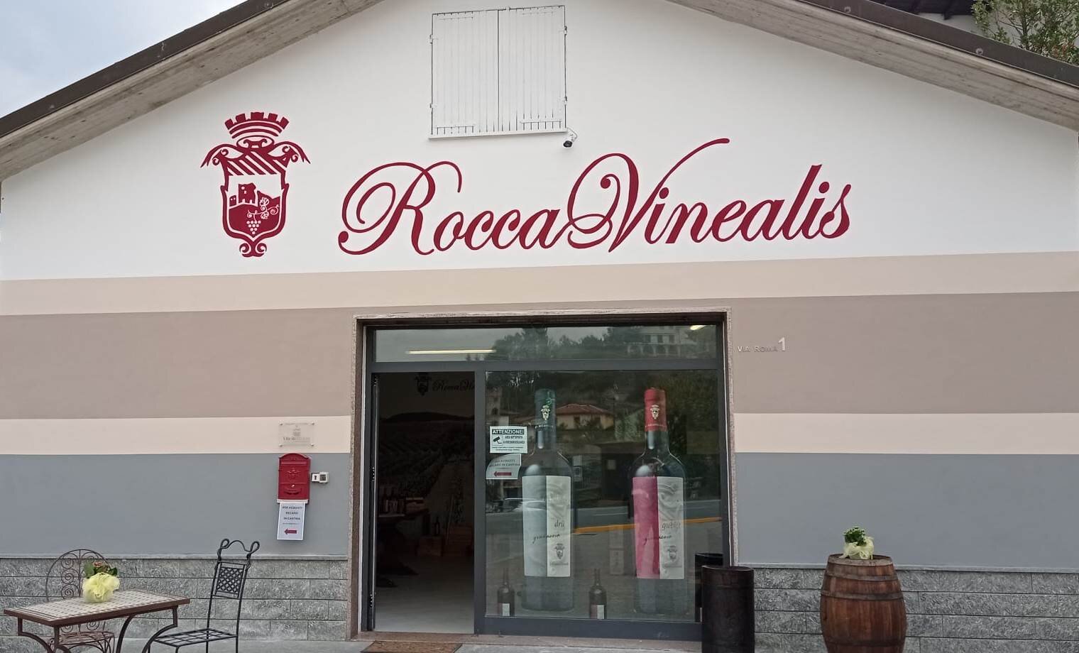 Filiera del vino, nuova cantina e show room per l'azienda "RoccaVinealis"