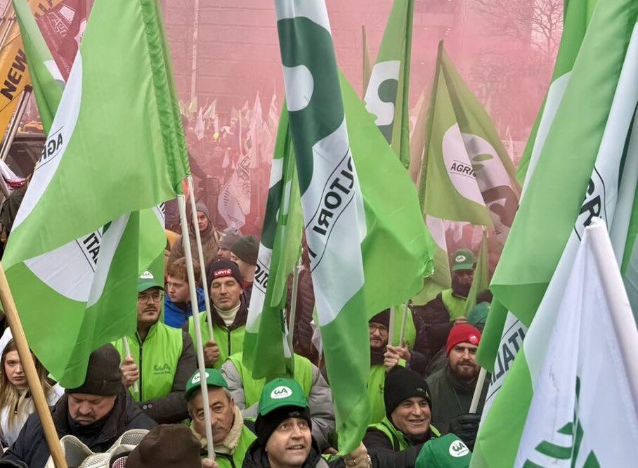 Cia protesta a Strasburgo: a rischio 40mila posti e Made in Italy