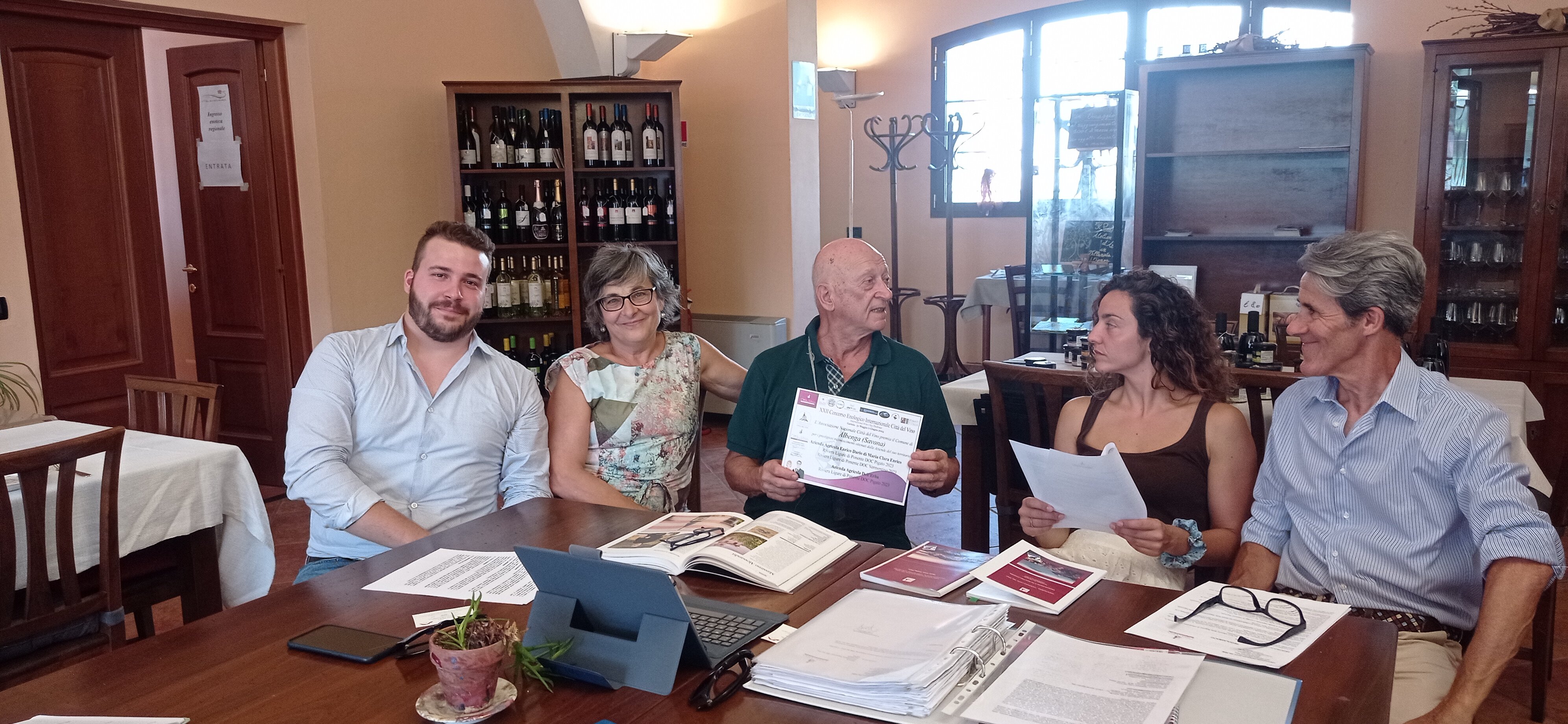Associazione Citt&agrave; del Vino: coordinatore regionale Enzo Giorgi, vice Mariagrazia Timo
