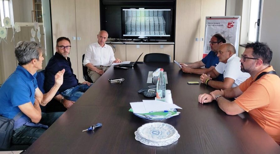 Maltempo e grandine: sopralluogo con l'assessore Piana nelle aziende colpite