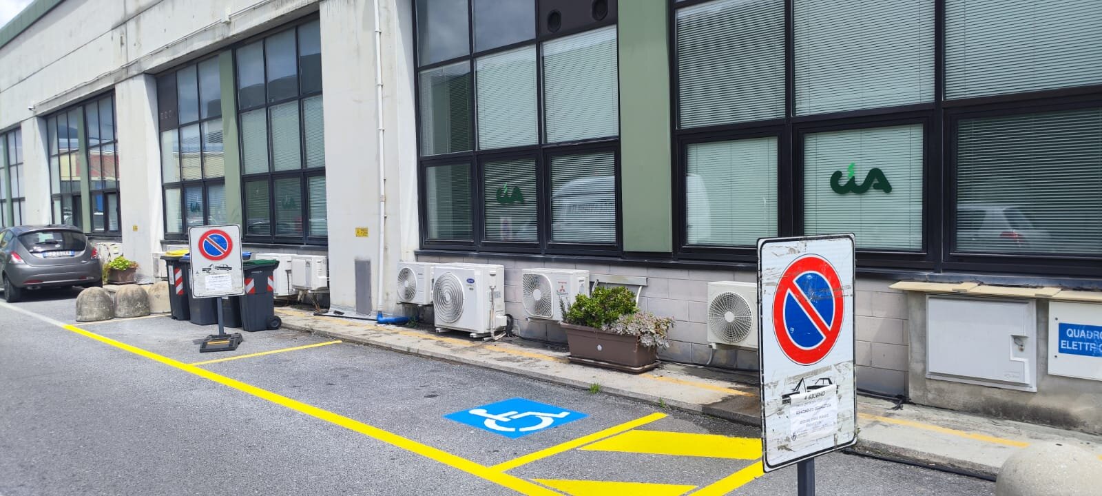 CIA Savona sempre più accessibile: arriva il parcheggio riservato ai disabili