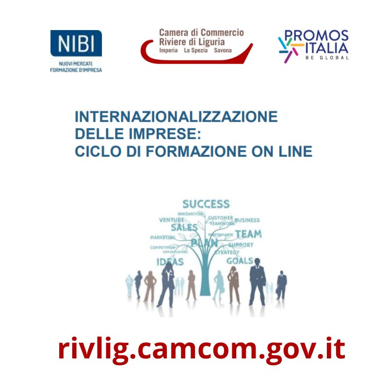 Internazionalizzazione delle imprese: ciclo di formazione online