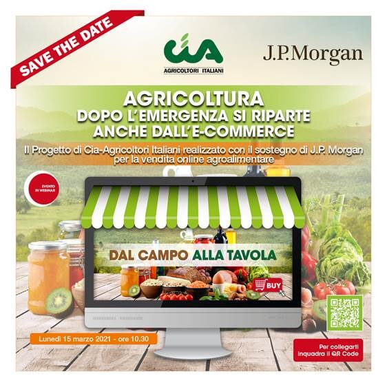 "Dal Campo alla Tavola", lancio dell&rsquo;e-commerce Cia