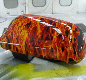 Personalizzazione calotta specchio tramite cubicatura