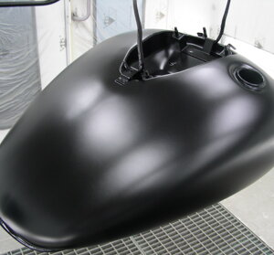 Verniciatura nero opaco