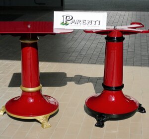 Verniciatura piedistallo Berkel