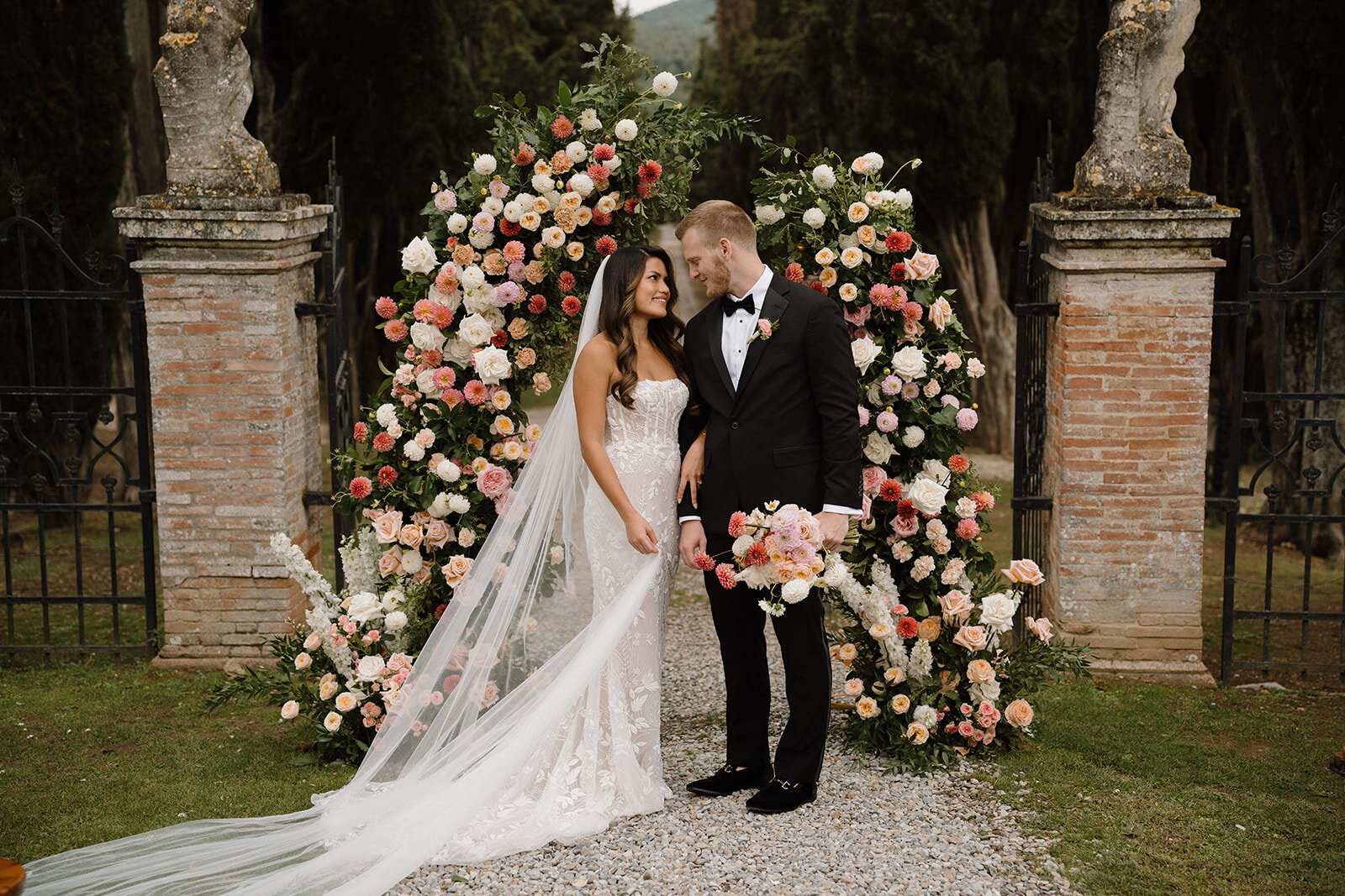 Danielle and Evan's destination wedding at Borgo Stomennano - September 2024