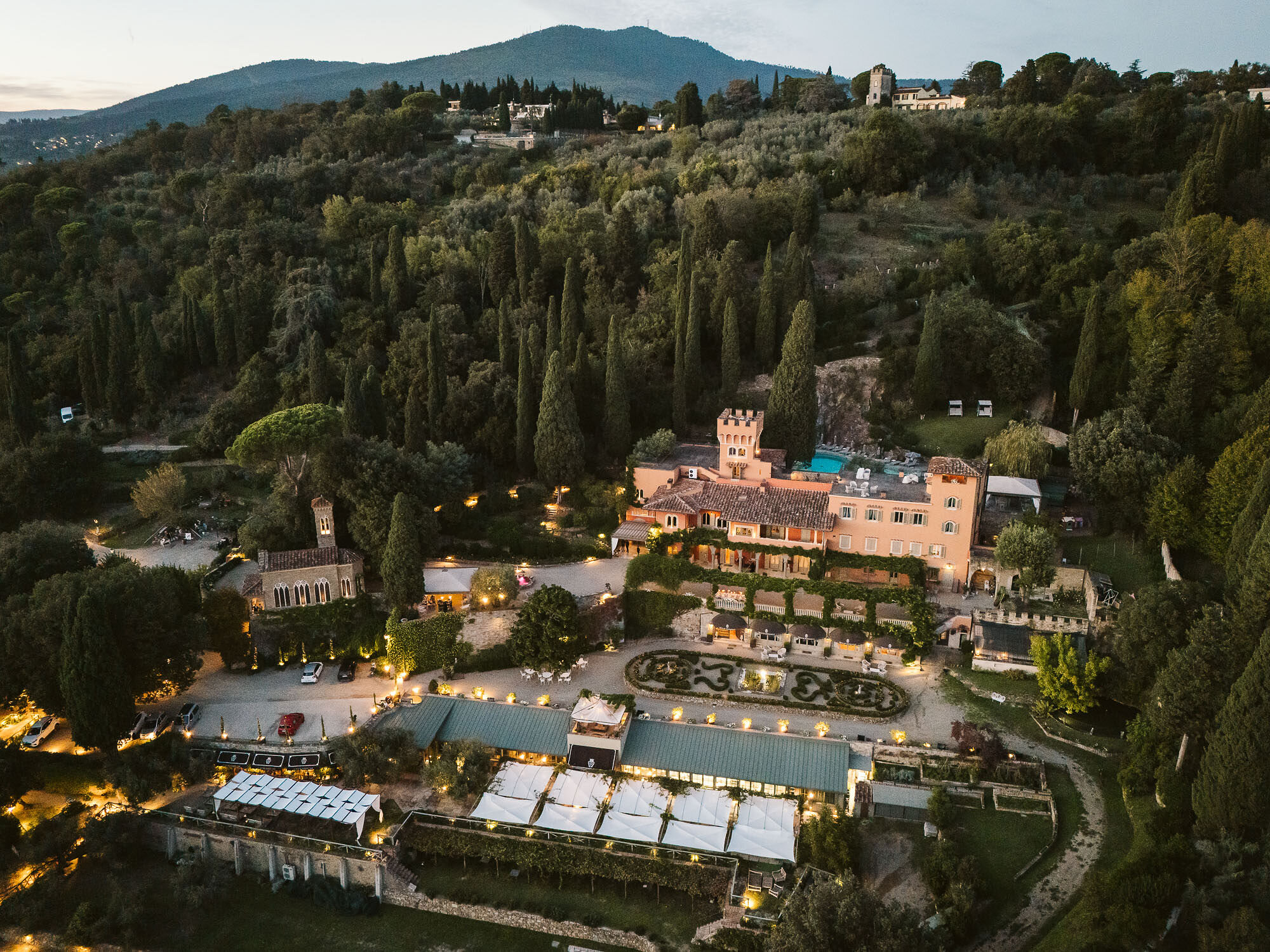 An Intimate Autumn Wedding in Florence at Villa Le Fontanelle. Kelly & Chris - October 2025