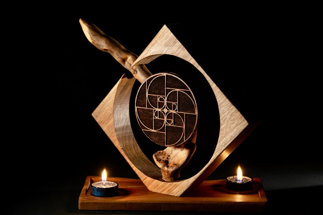Tazza artigianale in legno Kopa
